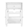 Butler Specialty Company Nora 24 in. W Rectangular Wood & Marble Bathroom Vanity with Storage, Light Brown (6325492)