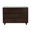 Butler Specialty Company Halmstad 48 in. W Rectangular Wood Single Sink 6 Drawer Bathroom Vanity Set, Brown (6268497)