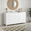 Butler Specialty Company Dana 60 in. W Rectangular Wood 6 Drawer Dresser, White (6257304)