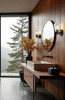 Z-Lite Andree 1 Light Wall Sconce in Matte Black (1960-1S-MB)