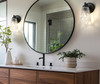 Z-Lite Andree 1 Light Wall Sconce in Matte Black (1960-1S-MB)