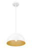 Z-Lite Vega 1 Light Pendant in Matte White (4501P12-MW)