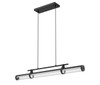 Z-Lite Benoit 1 Light Linear Chandelier in Matte Black (1959-44L-MB-LED)