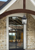 Z-Lite Raphael 5 Light Outdoor Chain Mount Ceiling Fixture in Sand Black (5029CHXXL-BK)