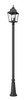 Z-Lite Raphael 3 Light Outdoor Post Mounted Fixture in Sand Black (5029PHBR-519P-BK)