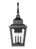 Z-Lite Raphael 4 Light Outdoor Wall Light in Sand Black (5029XL-BK)