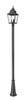 Z-Lite Raphael 3 Light Outdoor Post Mounted Fixture in Sand Black (5029PHBR-5011P-BK)