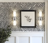 Z-Lite Emrys 2 Light Wall Sconce in Polished Nickel (4504-2S-PN)
