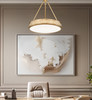 Z-Lite Quinn 3 Light Pendant in Modern Gold (3046P22-MGLD-LED)