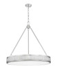 Z-Lite Quinn 3 Light Pendant in Satin Nickel (3046P32-SN-LED)