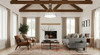Z-Lite Quinn 3 Light Pendant in Satin Nickel (3046P32-SN-LED)
