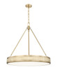 Z-Lite Quinn 3 Light Pendant in Modern Gold (3046P32-MGLD-LED)