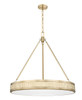 Z-Lite Quinn 3 Light Pendant in Modern Gold (3046P32-MGLD-LED)