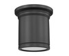 Z-Lite Bentley 1 Light Flush Mount in Matte Black (7702F8-MB-LED)