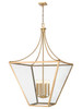 Z-Lite Montalcino 8 Light Chandelier in Rubbed Brass (1961-8RB)
