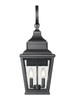 Z-Lite Raphael 2 Light Outdoor Wall Light in Sand Black (5029M-BK)