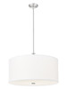Z-Lite Linden 1 Light Pendant in Brushed Nickel (1962P24-BN-LED)