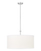 Z-Lite Linden 1 Light Pendant in Brushed Nickel (1962P24-BN-LED)
