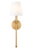 Z-Lite Jisele 1 Light Wall Sconce in Rubbed Brass (4505-1S-RB)