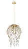 Z-Lite Gabriella 6 Light Pendant in Modern Gold (1957P18-MGLD)