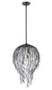 Z-Lite Gabriella 6 Light Pendant in Matte Black (1957P18-MB)