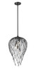 Z-Lite Gabriella 5 Light Pendant in Matte Black (1957P15-MB)