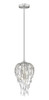 Z-Lite Gabriella 3 Light Pendant in Brushed Nickel (1957P9-BN)