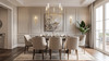 Z-Lite Esme 5 Light Chandelier in Modern Gold (3047-5MGLD)