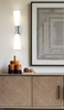 Z-Lite Emrys 2 Light Wall Sconce in Brushed Nickel (4504-2SL-BN)
