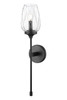Z-Lite Cassian 1 Light Wall Sconce in Matte Black (2014-1S-MB)