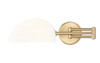 Z-Lite Breton 1 Light Wall Sconce in Modern Gold (3048S-MGLD)