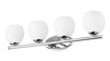Z-Lite Colette 4 Light Vanity in Chrome  (1963-4V-CH)