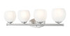 Z-Lite Colette 4 Light Vanity in Brushed Nickel (1963-4V-BN)