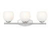Z-Lite Colette 3 Light Vanity in Brushed Nickel (1963-3V-BN)