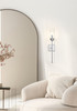 Z-Lite Cosmo 1 Light Wall Sconce in Brushed Nickel (2015-1S-BN)