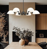 Z-Lite Breton 6 Light Chandelier in Matte Black (3048-6MB)