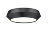 Z-Lite Quasars 1 Light Flush Mount in Matte Black (7701F12-MB-LED)