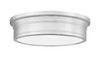 Z-Lite Bentley 1 Light Flush Mount in Brushed Nickel (7702F16-BN-LED)