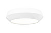 Z-Lite Quasars 1 Light Flush Mount in Matte White (7701F12-MW-LED)