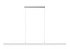 Z-Lite Hudson 1 Light Linear Chandelier in Brushed Nickel (1016-72L-BN-LED)