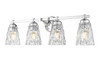 Z-Lite Andree 4 Light Vanity in Chrome  (1960-4V-CH)
