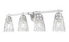 Z-Lite Andree 4 Light Vanity in Brushed Nickel (1960-4V-BN)