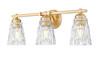Z-Lite Andree 3 Light Vanity in Modern Gold (1960-3V-MGLD)