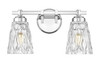 Z-Lite Andree 2 Light Vanity in Chrome  (1960-2V-CH)
