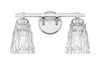 Z-Lite Andree 2 Light Vanity in Brushed Nickel (1960-2V-BN)