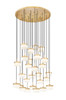 Z-Lite Renaud 27 Light Chandelier in Modern Gold (827P6-27R-MGLD-LED)