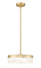 Z-Lite Renaud 1 Light Pendant in Modern Gold (827P13-MGLD-LED)