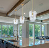 Z-Lite Joliet 1 Light Pendant in Burnished Brass (473P12-BBR)