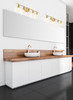 Z-Lite Joliet 5 Light Vanity in Burnished Brass (473-5V-BBR)