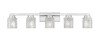 Z-Lite Jacqueline 5 Light Vanity in Brushed Nickel (6101-5V-BN)
